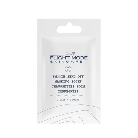 FLIGHT MODE SKINCARE Smooth Send Off Masking Socks (5 Pair Pack) new in box - Picture 1 of 1